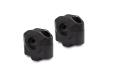 Bar riser for Ø 22 mm handlebar H=25 mm. Black.-SW MOTECH-1