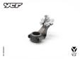 Clutch bracket Assy Aluminium 2020 GREY-YCF GENUINE PARTS-1