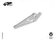 MINI GP aluminium pedal SILVER-YCF GENUINE PARTS-1