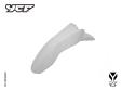 YCF Front Fender PP START 2020 short WHITE-YCF GENUINE PARTS-1