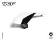 Left side shroud SP 2025 WHITE-YCF GENUINE PARTS-1
