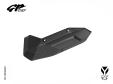 Minigp skid plate ABS Black mat-YCF GENUINE PARTS-1