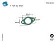 intake pipe paper gasket-YCF GENUINE PARTS-2