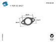 intake pipe isolating gasket-YCF GENUINE PARTS-2