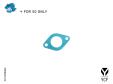 carburettor paper gasket-YCF GENUINE PARTS-1