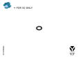 O-ring d8-YCF GENUINE PARTS-1