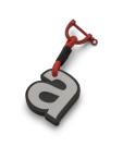APRILIA RUBBER KEYCHAIN-PIAGGIO GROUP-1
