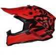 Mt Helmets Falcon Karson F1 Matt Red Cross -MT HELMETS-1