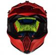 Mt Helmets Falcon Karson F1 Matt Red Cross -MT HELMETS-2