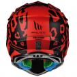 Mt Helmets Falcon Karson F1 Matt Red Cross -MT HELMETS-3