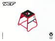 Steel Stand H=400mm RED-YCF-1